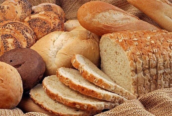 Il pane non è proibito per la pancreatite